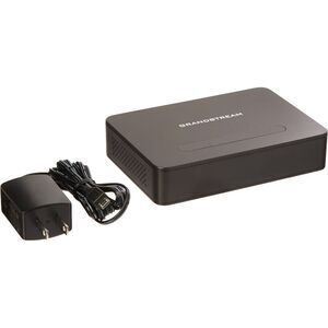 Grandstream DP750 DECT VoIP Base Station Black 10 SIP Accounts 3-way Conference